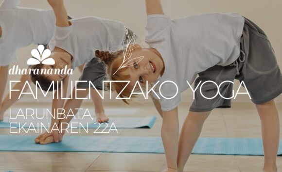 Familientzako Yoga Tailerra ⮕ Larunbata, ekainaren 22a