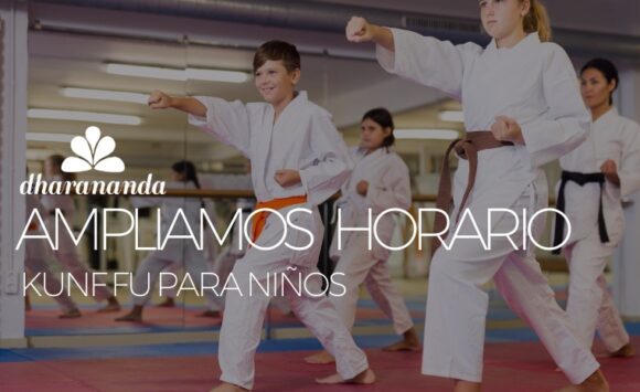 Ampliamos horario ⮕ Kung Fu para niños